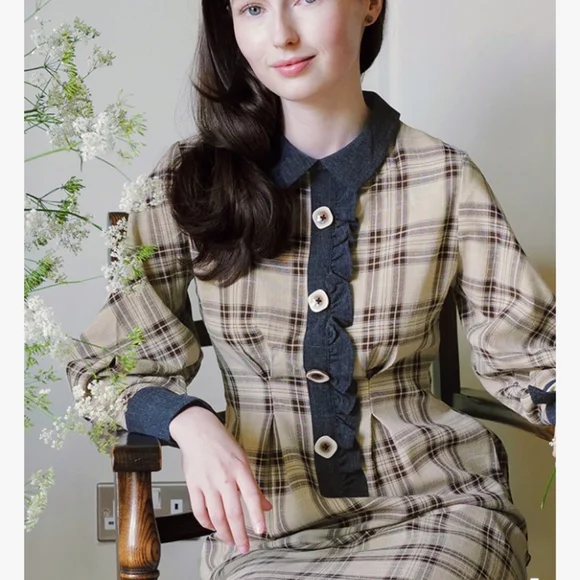 - Eliot Vintage Dress size L NWT - Picture 6 of 8